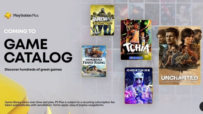 PlayStation Plus Extra / Premium : Uncharted: Legacy of Thieves Collection, Ghostwire et d'autres arrivent dans l'abonnement