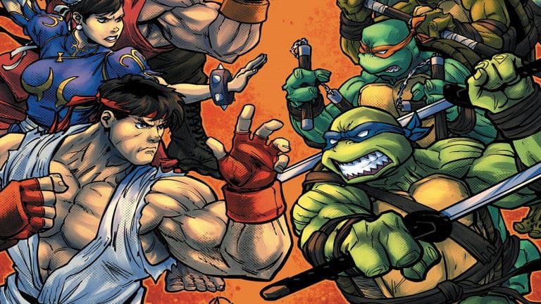 Les Tortues Ninja versus Street Fighter, NON nous ne rêvez pas ! Le fight s’annonce violent