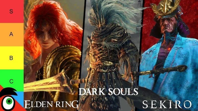 10 BOSS les PLUS DURS des SOULS (Elden Ring, Sekiro, Bloodborne, Dark Souls, Demon's Souls)