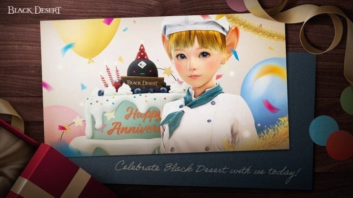 Black Desert : Les anniversaires sont fêtés !