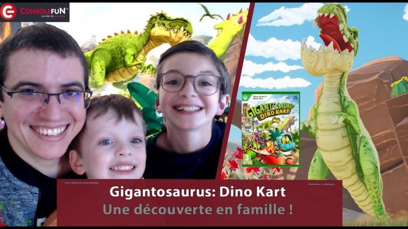 [DECOUVERTE / TEST] Gigantosaurus: Dino Kart sur PS5/PS4, XBOX, SWITCH & PC - avec Titiboy