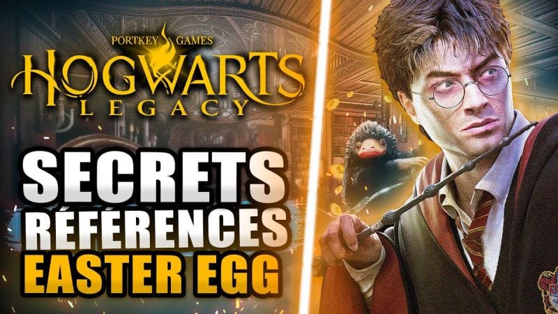 Hogwarts Legacy : Tous Les SECRETS incroyables CACHÉS dans le jeu ! (Easter Egg & Références)