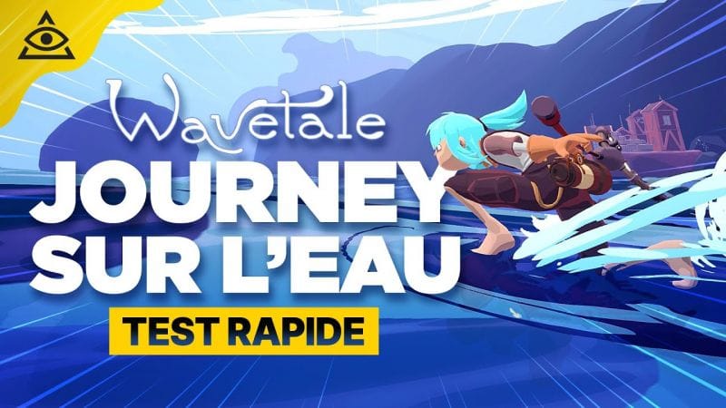 WAVETALE 🌊 TEST RAPIDE ► C'est JOURNEY sur L'EAU ! Gameplay PC & Switch