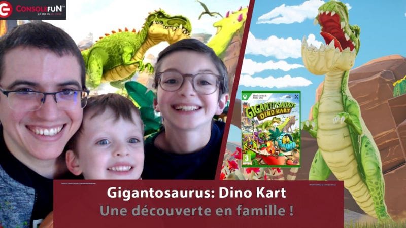 [DECOUVERTE] Gigantosaurus: Dino Kart sur PS5/PS4, XBOX, SWITCH et PC