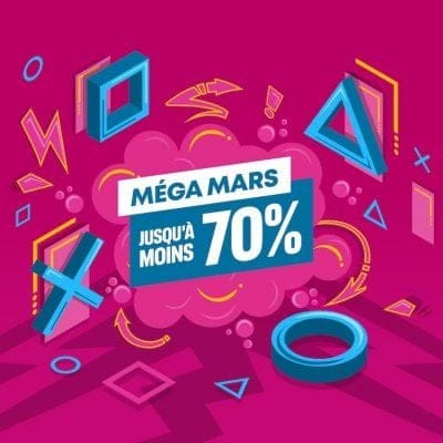 SOLDES du PlayStation Store : jusqu'à -70 % de réduction avec l'offre Méga mars