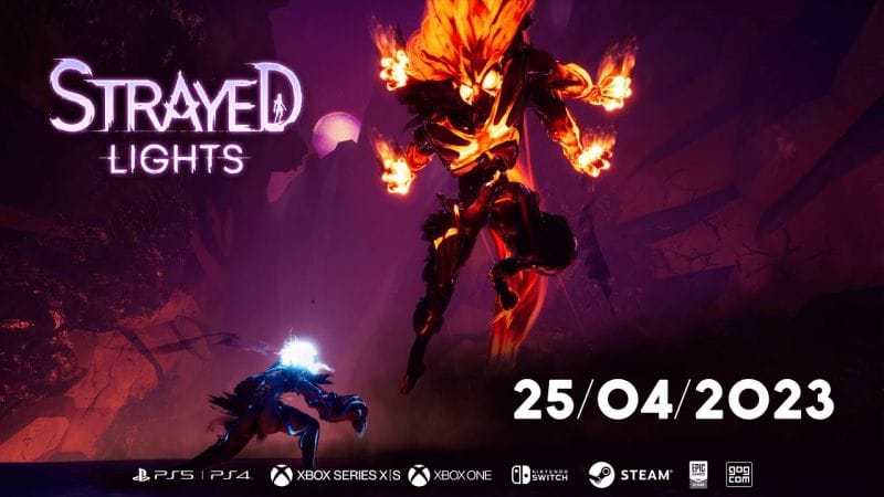 Strayed Lights : Le jeu d'action français dévoile une grosse vidéo de gameplay et annonce sa date de sortie