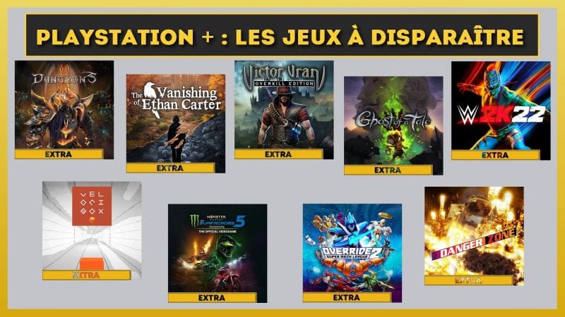 PlayStation Plus: Dites adieu à ces jeux... bientôt | News  - PSthc.fr