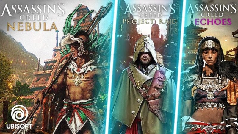 3 NOUVEAUX projets Assassin's Creed 😱🔥 ( NEBULA | RAID | ECHOES ) AC Mirage : Date & Gameplay ?