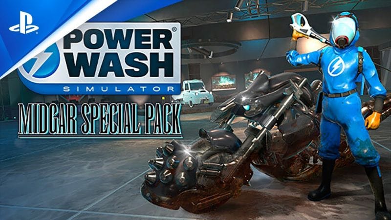 PowerWash Simulator - Trailer de lancement du pack spécial Midgar | PS5, PS4