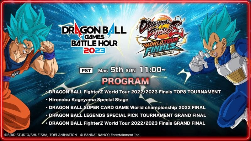 DRAGON BALL FighterZ World Tour 2022/2023 Finals 【DBGBH2023/DAY2】