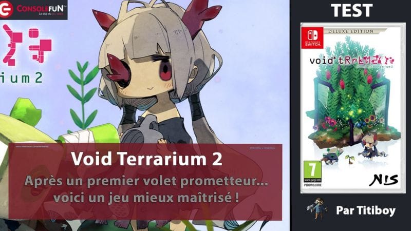 VOID TERRARIUM 2 sur Switch et PS4 - Notre VIDEO TEST !