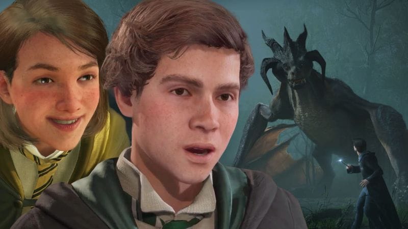 Hogwarts Legacy : après 60 heures de jeu, ce joueur est témoin d'une scène incroyable avec un dragon