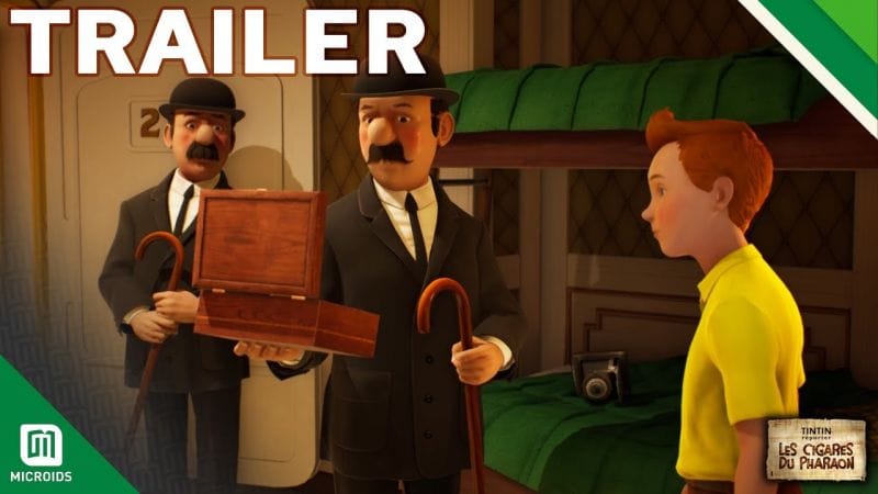 Tintin Reporter - Les Cigares du Pharaon | Reveal Trailer FR | Pendulo Studios & Microids