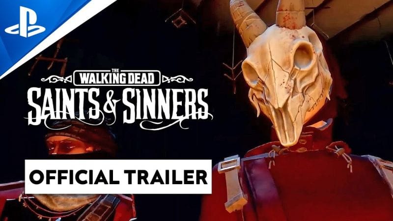 PSVR 2 : The Walking Dead Saints & Sinners Ch1 se DATE 🧟 Official PS5 Trailer