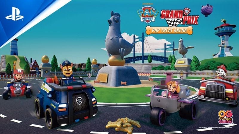 Paw Patrol: Grand Prix - Pup Treat Arena DLC Launch Trailer | PS5 & PS4 Games