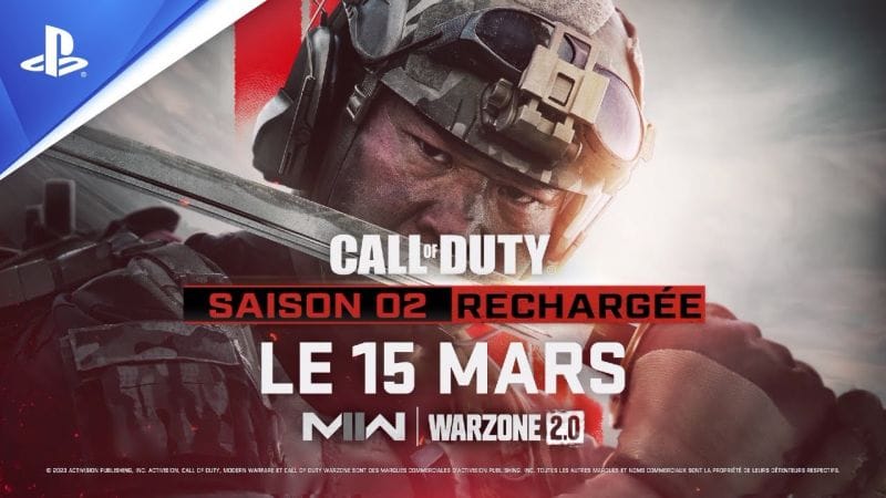 Call of Duty: Modern Warfare II & Warzone 2.0 - Trailer de la Saison 2 Rechargée | PS5, PS4