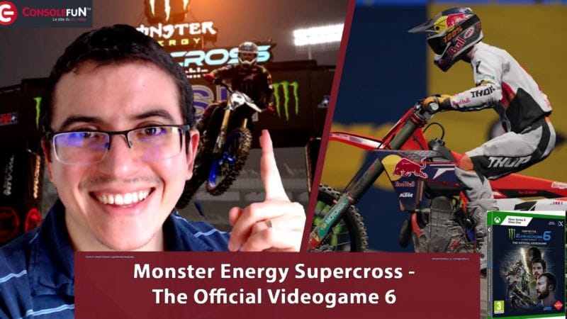 [DECOUVERTE / TEST] Monster Energy Supercross 6 - The Official Videogame sur XBOX et PS5