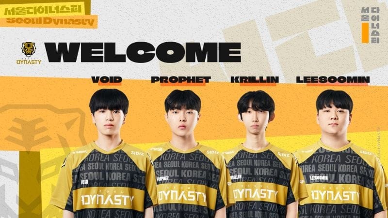 Seoul Dynasty annonce le reste de son effectif Overwatch League 2023