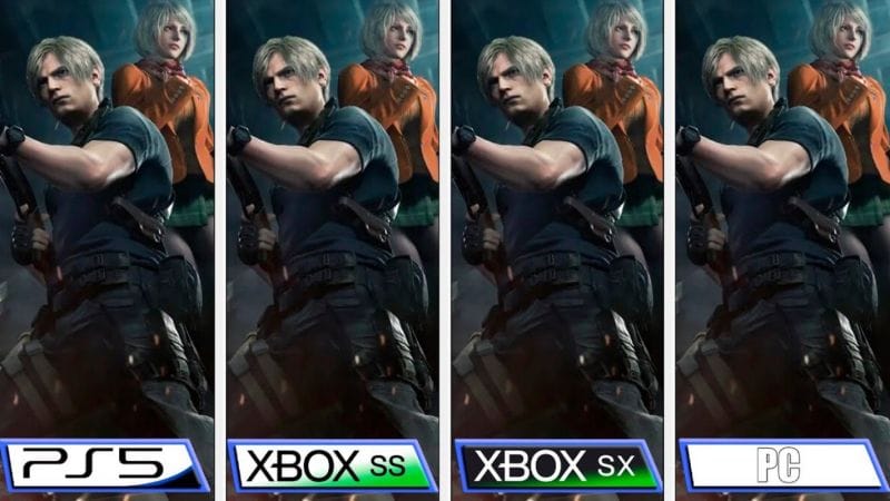 L'image du jour : Resident Evil 4 Remake PS5 vs Xbox SX vs PC, le comparatif graphique complet