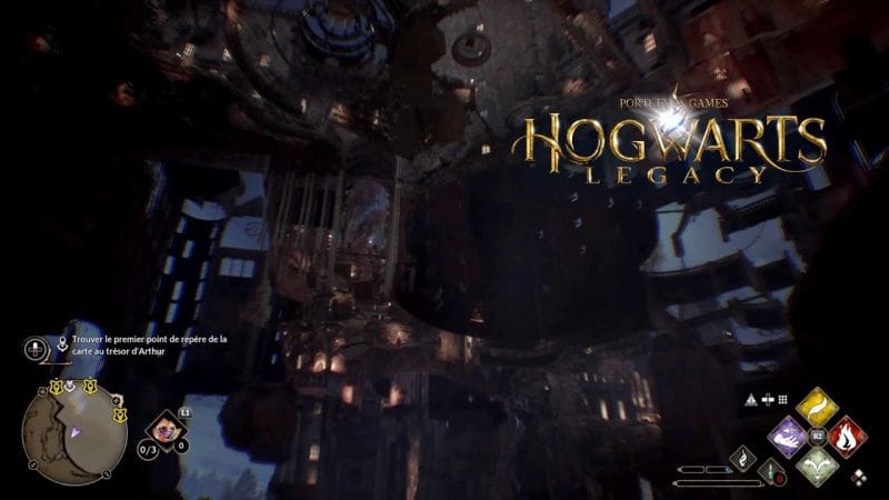 HOGWARTS LEGACY - SOUS LA MAP