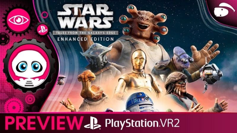 Que la force soit avec le #psvr2 . Stars Wars Tales From the Galaxy Edge. Une vrai Pizza surgelée?