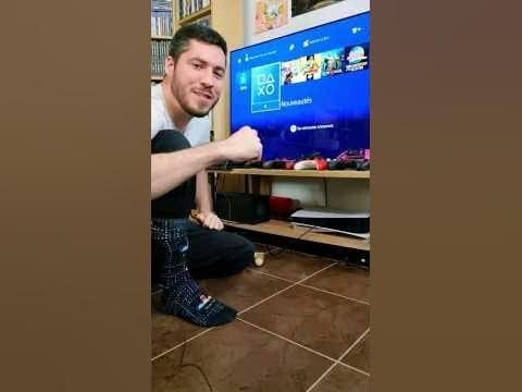 Peut on jouer à la PS5 sur PS4 ? #ps5 #ps4 #experiment #test #jeuxvidéo