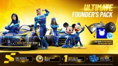 Disney Speedstorm : la date de sortie en Early Access enfin fixée, les Packs Fondateurs payants détaillés