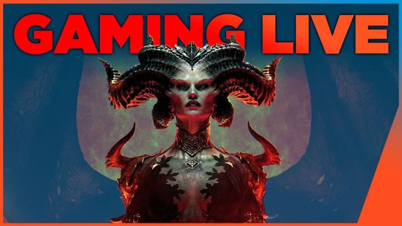 Diablo 4 : on essaye de jouer à la bêta dès son lancement ! 🔴 GAMING LIVE