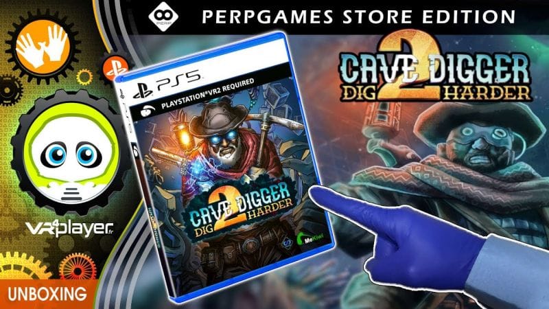 Unboxing #psvr2 , CAVE DIGGER 2: Dig Harder, il etait une fois dans la mine!