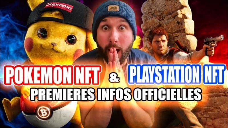 POKEMON NFT & PLAYSTATION NFT OFFICIEL 😱 PREMIERES INFOS OFFICIELLES 😱