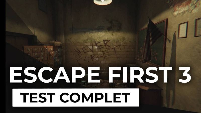 Test - Escape First 3 - Un jeu d’énigmes qui tourne mal