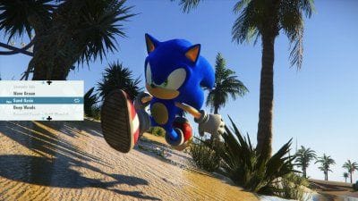Sonic Frontiers : la mise à jour gratuite Paysages, son et vitesse détaillée et datée