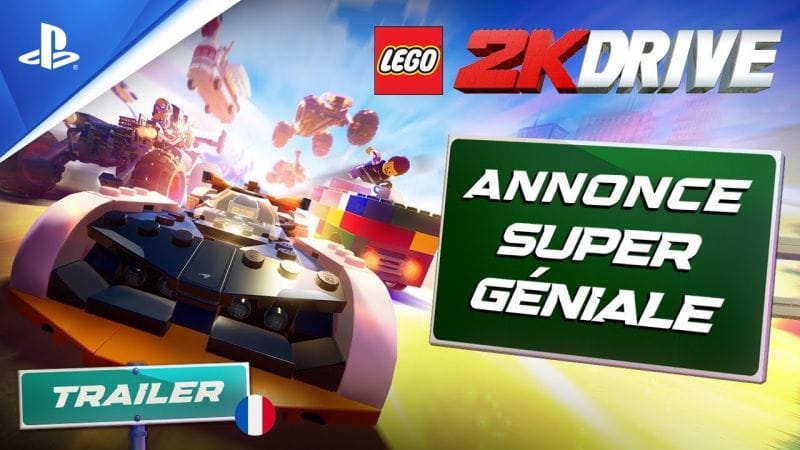 LEGO 2K Drive - Trailer d'annonce super génial - VF | PS5, PS4