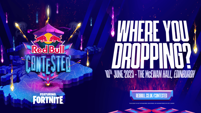 Red Bull Disputed sera le premier événement majeur Fortnite du Royaume-Uni