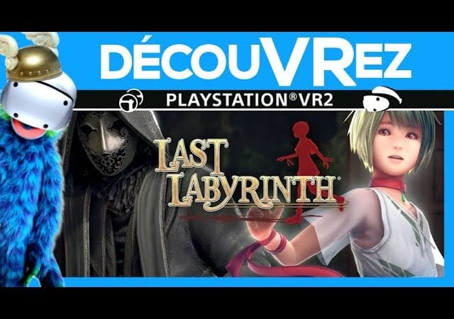 DécouVRez : LAST LABYRINTH sur PS VR2 | Un Escape Game Très Cool | VR Singe
