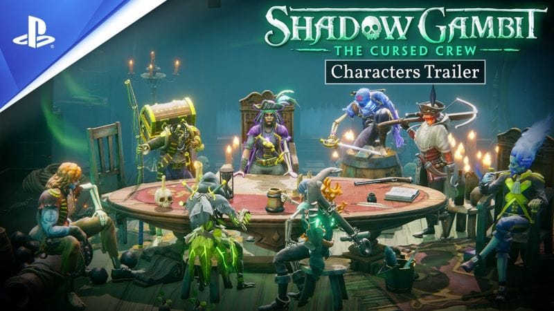 Shadow Gambit: The Cursed Crew - Trailer des personnages - VOSTFR - 4K | PS5