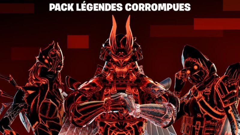 Fortnite - Pack Légendes corrompues