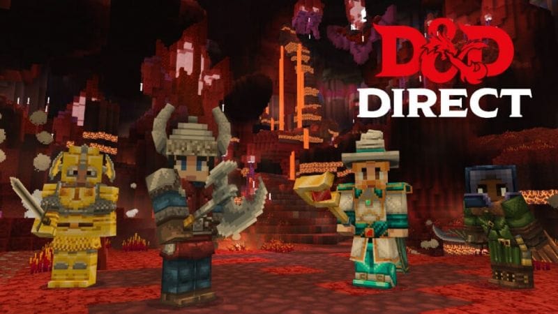 Dungeons & Dragons s'associe à Minecraft pour un DLC qui s'annonce épique !