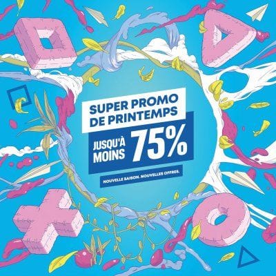 SOLDES PlayStation Store : jusqu'à 90 % de réduction sur plus de 2 300 jeux et DLC pour les Super promo de printemps !