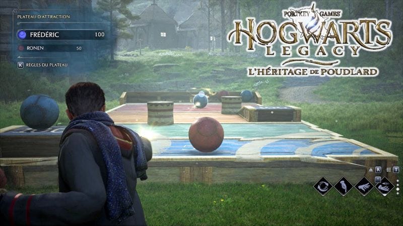 PLATEAU D'ATTRACTION DUEL 1 à 5 / TOUS LES DUELS - HOGWARTS LEGACY L'HERITAGE DE POUDLARD