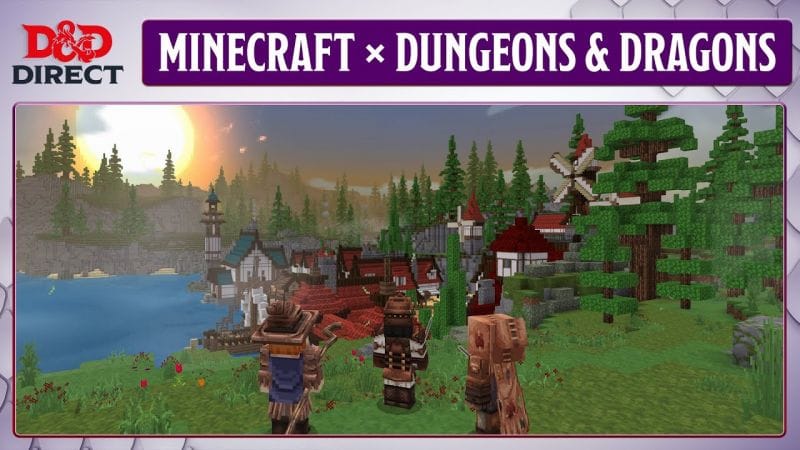 Minecraft annonce une collaboration avec Dungeons & Dragons