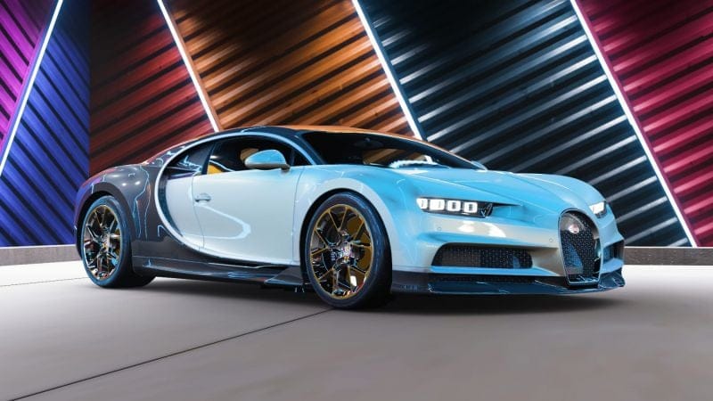 bugatti chiron test