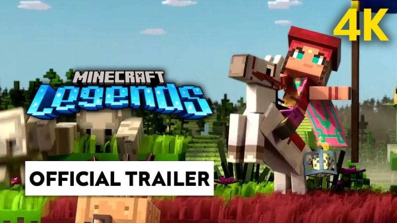 Minecraft Legends se CHAUFFE avant la SORTIE 🔥 Official Trailer