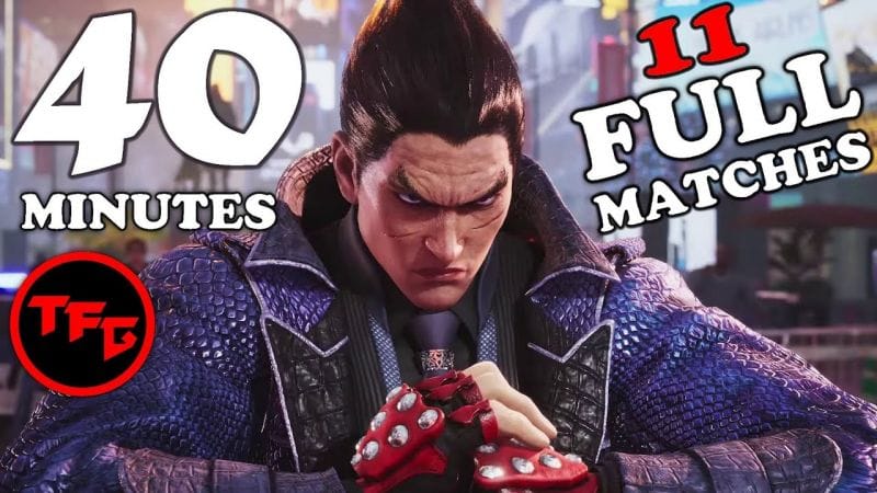 TEKKEN 8 - Over 40 Minutes of Gameplay — Full Matches! 🔥 (No commentary)