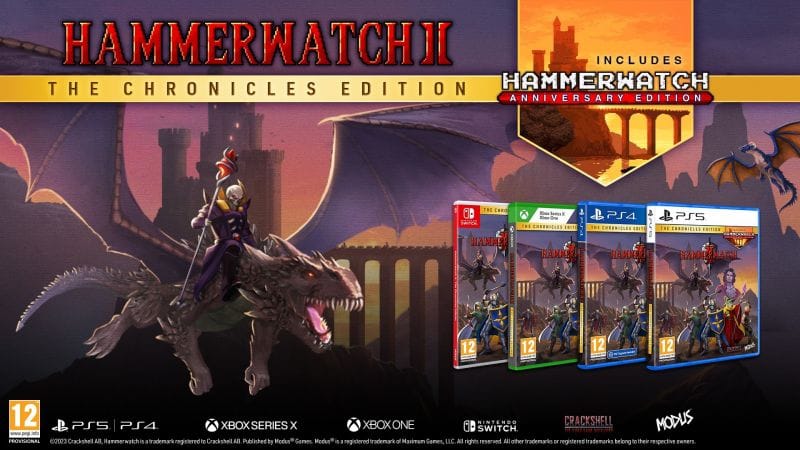HammerWatch II - Le jeu sera disponible en édition physique le 30 septembre 2023 ! - GEEKNPLAY Home, News, Nintendo Switch, PlayStation 4, PlayStation 5, Xbox One, Xbox Series X|S
