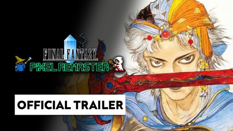 Final Fantasy Pixel Remaster se DATE sur Switch et PS4 ⚡ Official Trailer