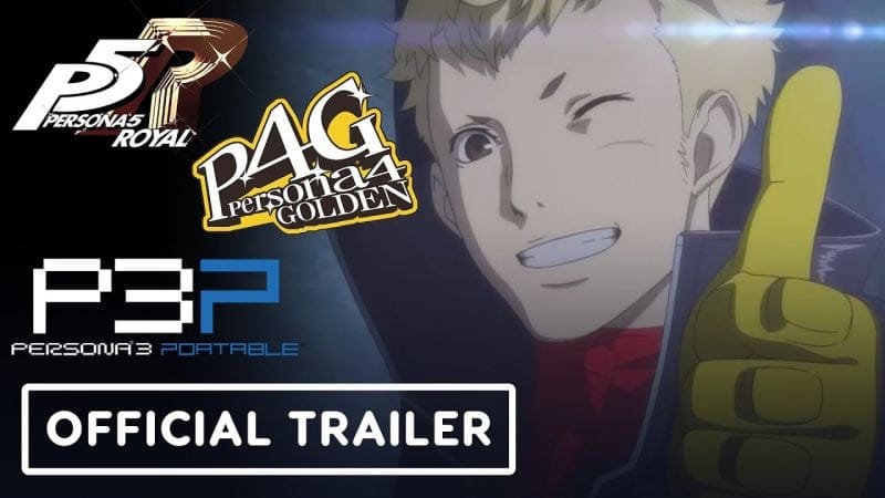 Persona 5 Royal, Persona 4 Golden, and Persona 3 Portable - Official Accolades Trailer