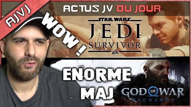 SW JEDI SURVIVOR hype au max 😍 Enorme MAJ GOW RAGNAROK avec le NG+ ! Brevet PS5 DualSense chauffante