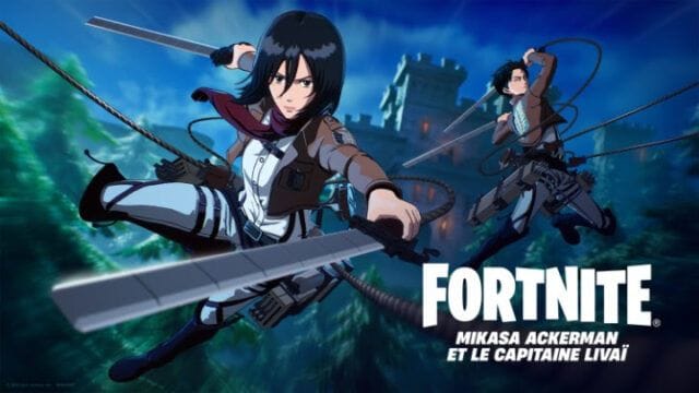 Fortnite - La collaboration avec l'Attaque des Titans débarque officiellement au sein du jeu - GEEKNPLAY Home, News, Nintendo Switch, PC, PlayStation 4, PlayStation 5, Xbox One, Xbox Series X|S