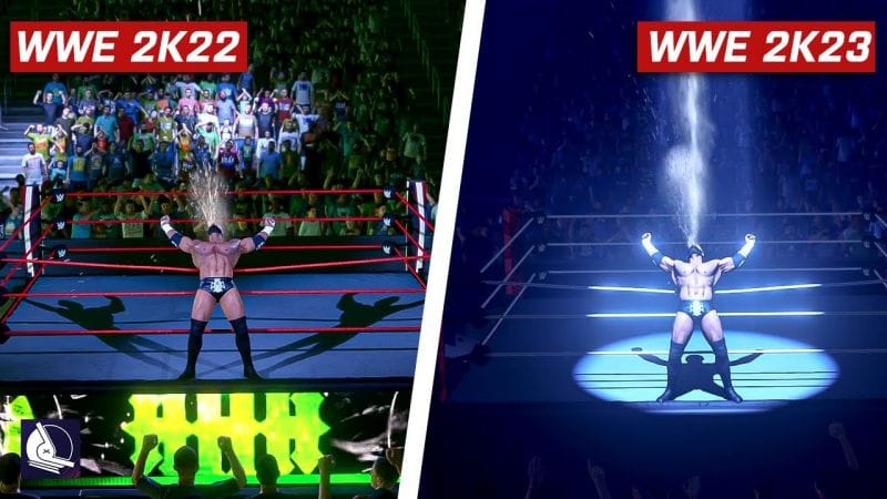WWE 2K23: Graphics & Details Comparison